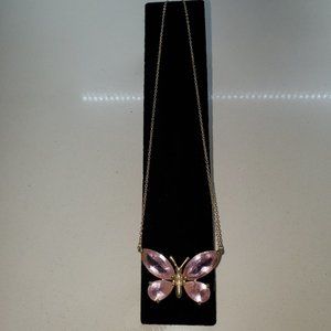 VINTAGE BUTTERFLY NECKLACE